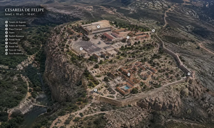 Caesarea Philippi 3D reconstruction